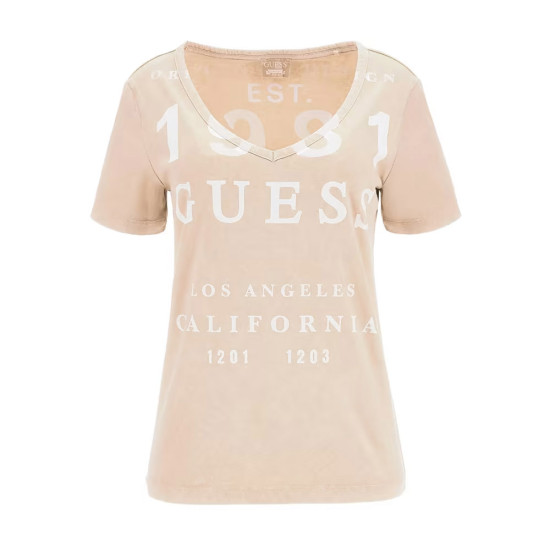 Guess Γυναικεία κοντομάνικη μπλούζα Downtown Tee